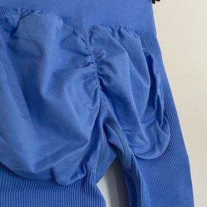 Lazuli Label Scrunch Seamless Ribbed Contour Shorts